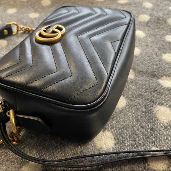 Gucci Matelasse Mini Marmont GG Bag - Picture 9 of 16